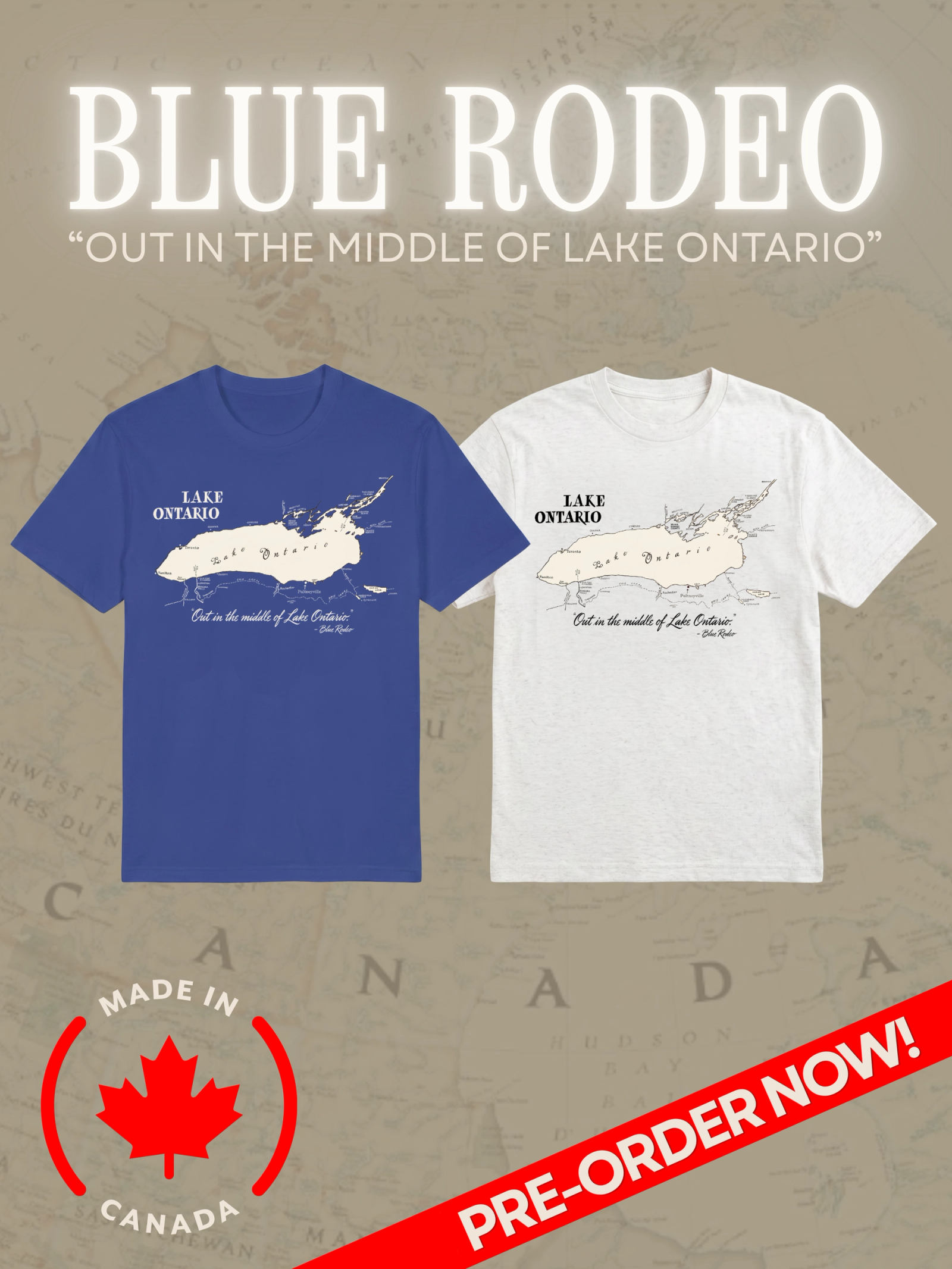 Lake Ontario Merch Pre-Order Announcement