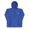Embroidered Champion Packable Jacket Royal Blue Front 60c1816e7cb95