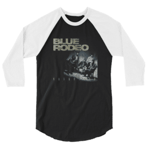 Unisex 34 Sleeve Raglan Shirt Black White Front 60bfd0ea5c343