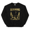 Unisex Crew Neck Sweatshirt Black Front 60c181b9e8580
