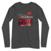 Unisex Long Sleeve Tee Dark Grey Heather Front 60bfcdd16bb7e