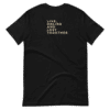 Unisex Premium T Shirt Black Back 60bfc0fd69815