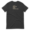 Unisex Premium T Shirt Dark Grey Heather Back 60bfc0fd6f37b