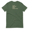 Unisex Premium T Shirt Heather Forest Back 60bfc0fd721c2