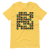 Unisex Premium T Shirt Yellow Front 60c28d90dcaf9