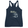 Womens Racerback Tank Top Vintage Navy Front 60c18207d971c
