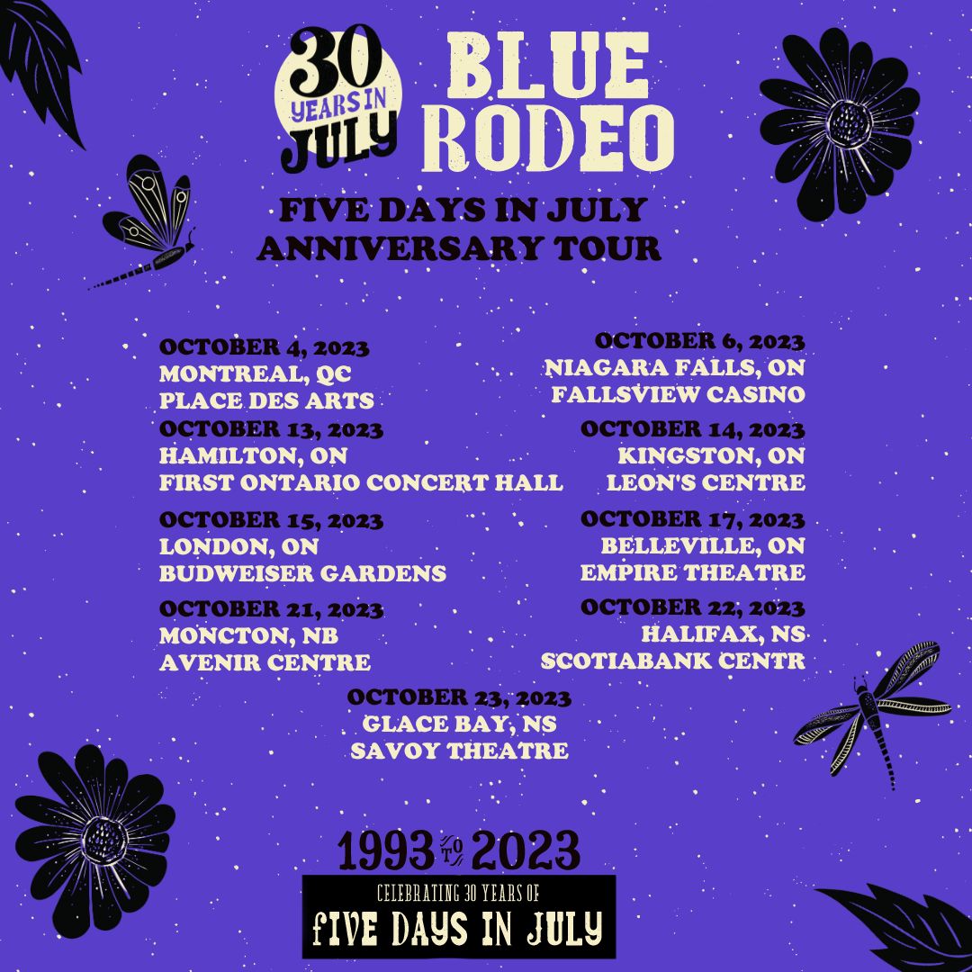 Five Days in July 30th Anniversary Tour Continues